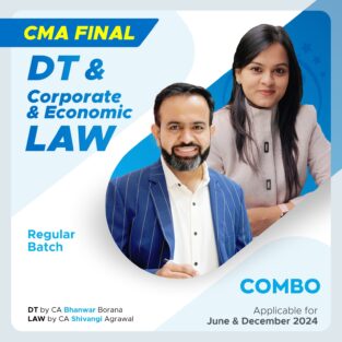 CMA Final 2022 Syllabus DT and Law By CA Bhanwar Borana