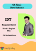 CA Final IDT Regular Batch New By CA Mahesh Gour May 24