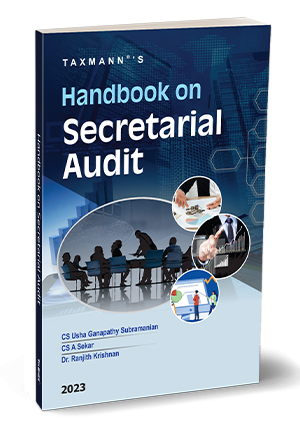 Taxmann Handbook on Secretarial Audit Edition 2023