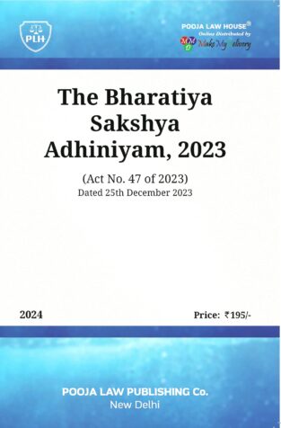 PLH Bharatiya Sakshya Adhiniyam 2023 Edition 2024