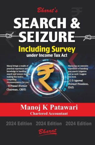 Bharat Search & Seizure By CA Manoj K Patawari Edition 2024