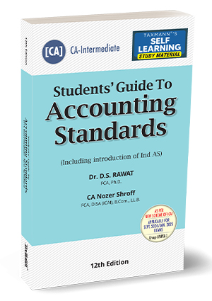 Taxmann CA Inter Students Guide Accounting Standards Sep 24