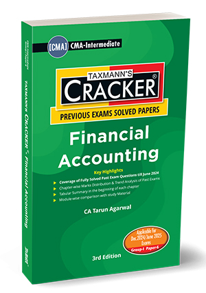 CMA Inter Cracker Financial Accounting 2022 By Tarun Agarwal