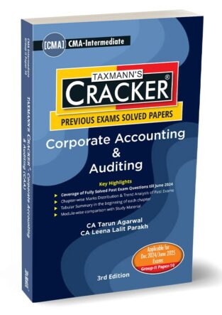 CMA Inter Cracker Corporate Accounting & Auditing 2022 Syllabus