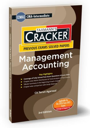 Taxmann CMA Inter Cracker Management Accounting
