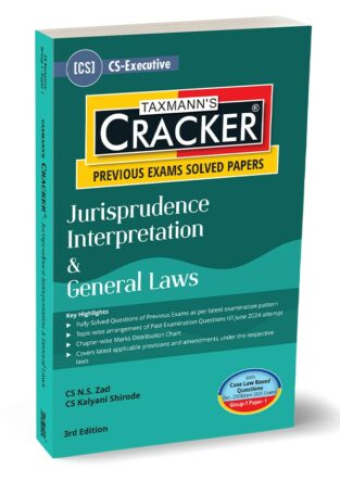 CS Executive Cracker Jurisprudence Interpretation N S Zad