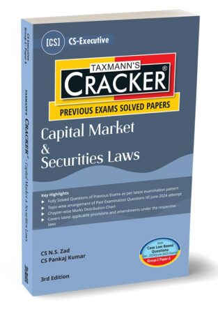 CS Executive Cracker Capital Market & Securities Laws N S Zad