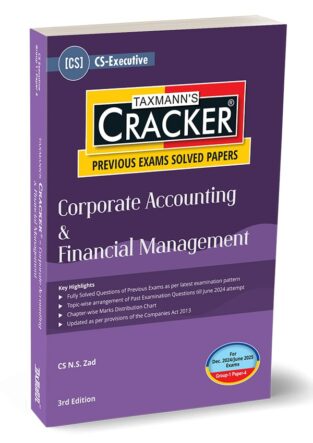 Cracker CS Inter CMA By N S Zad Dec 2024 Exam