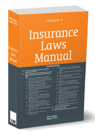 Taxmann Insurance Laws Manual Edition 2024 Taxmann