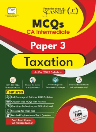 Scanner Taxation MCQ May By Arun Kumar May 2024 Exam