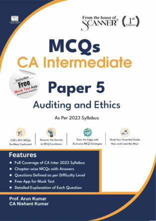 Shuchita Scanner Auditing and Ethics MCQ May 2024 Exam