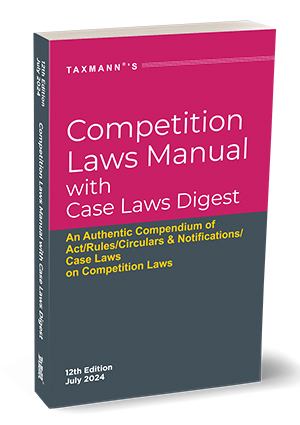 Taxmann Competition Laws Manual Edition 2024