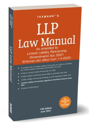 Taxmann Limited Liability Partnership Manual Edition 2024