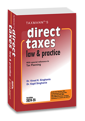 CA Final Direct Taxes Law Practice Vinod K Singhania Nov 24