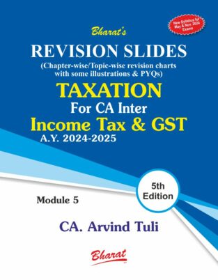 CA Inter Taxation Revision Slides By CA. Arvind Tuli May 24 Exam