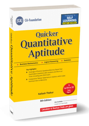 CA Foundation Quicker Quantitative Aptitude Kailash Thakur