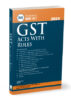 Taxmann Bare Act GST Acts with Rules By Taxmann