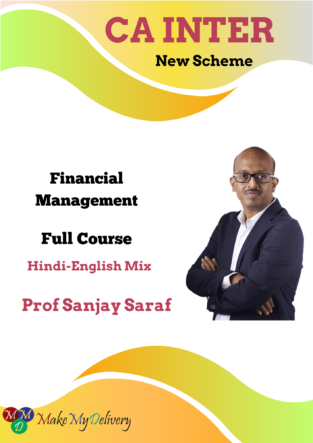Video Lecture CA Inter FM Full Course By Prof Sanjay Saraf