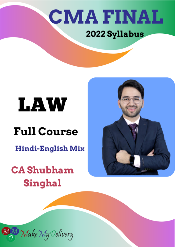 CMA Final Law Full Course 2022 Syllabus By CA Shubham Singhal