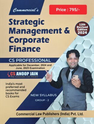 CS Final Strategic Management & Corporate Finance Dec 24