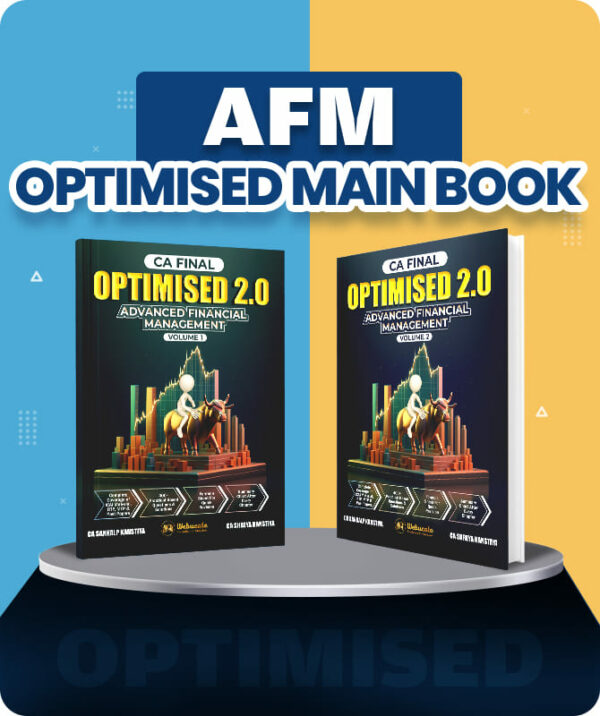 CA Final AFM Optimised Book New By CA Sankalp Kanstiya Nov 24
