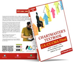 CA Final Indirect Tax Law Chartmaster Textbook By Ramesh Soni