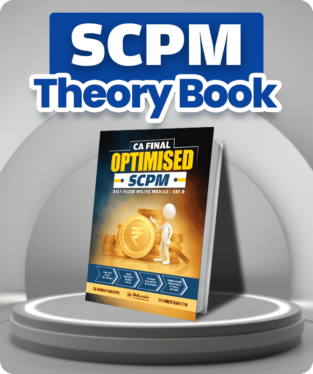 CA Final SCPM Theory Book New By CA Sankalp Kanstiya