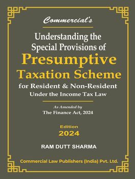 Presumptive Taxation Scheme By Ram Dutt Sharma