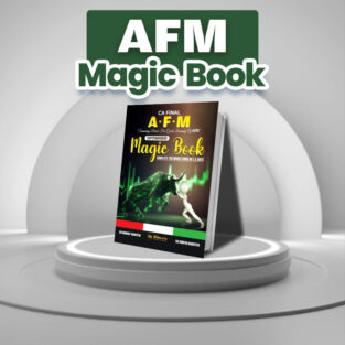 CA Final AFM Summary Magic Book New By CA Sankalp Kanstiya
