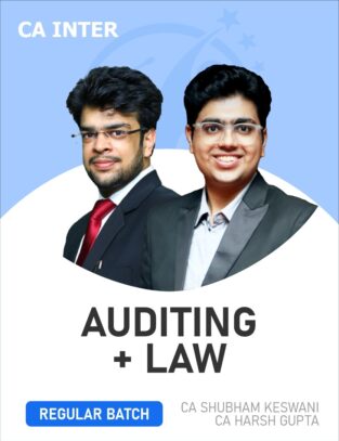 CA Inter Audit and Law By CA Shubham Keswani CA Harsh Gupta