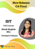 CA Final Indirect Tax (IDT) In English By CA Arpita S. Tulsyan