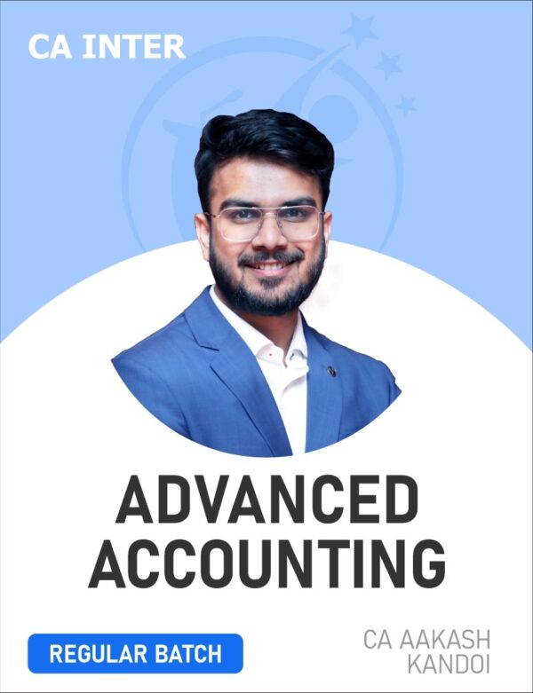 CA Inter Advanced Accounting Regular By CA Aakash Kandoi