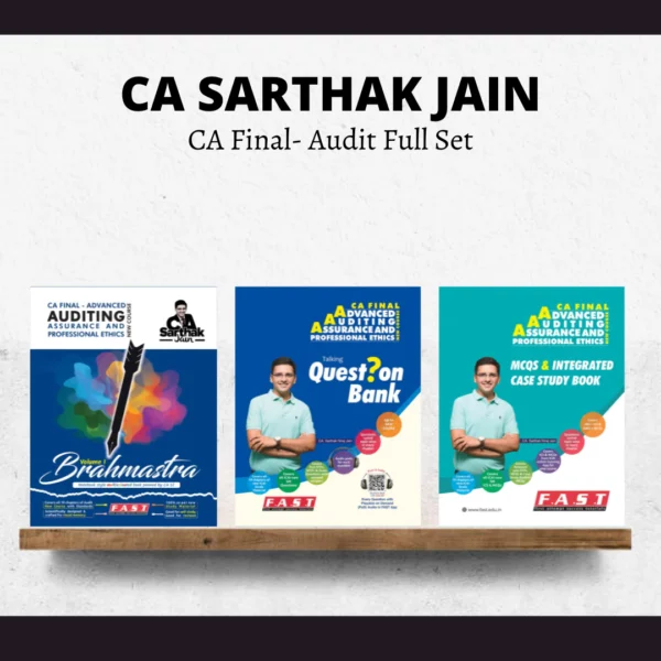 CA Final Audit Book Full Set By Sarthak Jain Nov 24