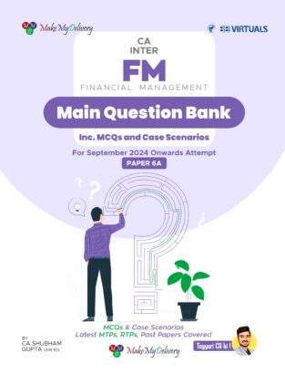 CA Inter FM Practice Question Bank CA Shubham Gupta Sep 24