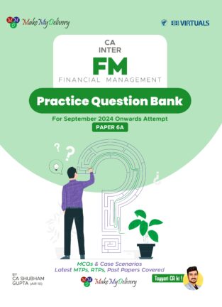 CA Inter FM Practice Question Bank CA Shubham Gupta Sep 24