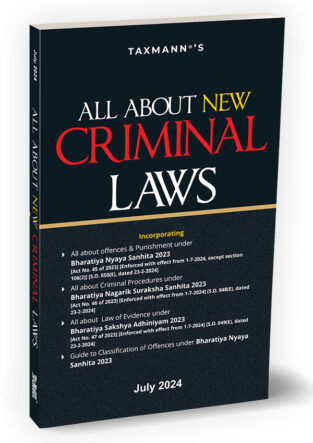 Taxmann All About New Criminal Laws Edition July 2024