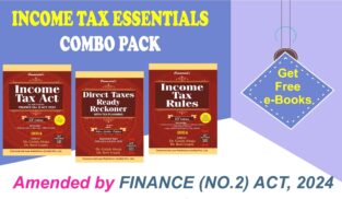 Income Tax Act Income Tax Rules & Direct Taxes Ready Reckoner