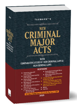 Taxmann New Criminal Major Acts Edition 2025