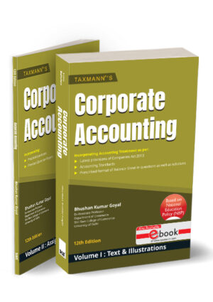 Taxmann Corporate Accounting B Com (Hons) By Bhushan Kumar Goyal