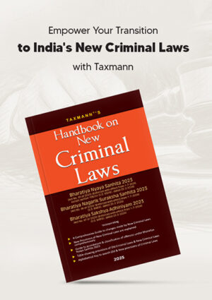 Taxmann Handbook on New Criminal Laws Edition 2025