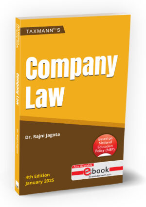 Taxmann Company Law – UGCF / NEP By Rajni Jagota