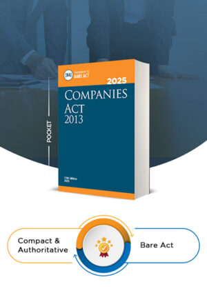 Taxmann Companies Act Bare Act Paperback Pocket Edition