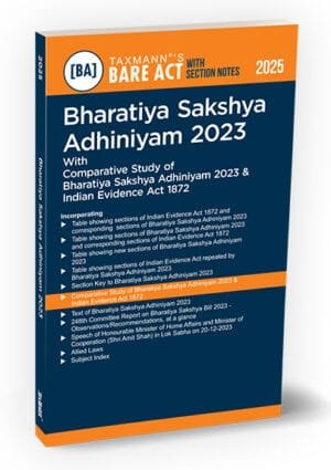 Taxmann Bharatiya Nyaya Sanhita 2023 Edition 2025