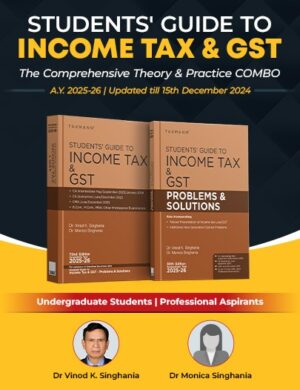 CA Inter Income Tax including GST Problems and Solutions