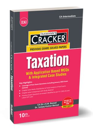 CA Inter Cracker Taxation By K.M. Bansal