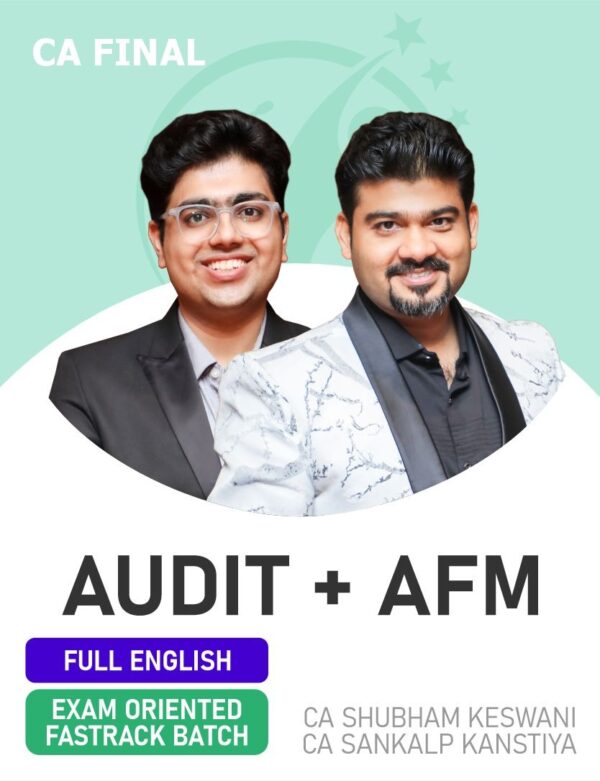 CA Final Audit & AFM Exam Full English By CA Sankalp Kanstiya