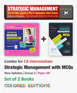 CA Inter Strategic Management with MCQs By Manish M. Valechha