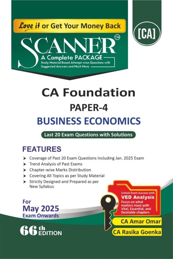 Scanner CA Foundation Business Economics By Amar Omar