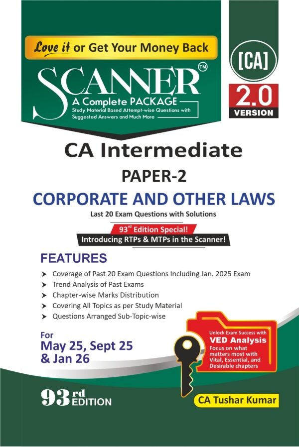 Scanner CA Inter Corporate Other Laws Arpita Ghose May 25