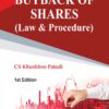 Buy-Back of Shares (Law & Procedure) By CS Khushboo Patodi